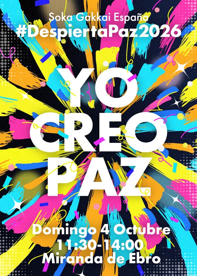 Cartel de Despierta Paz 2026 en Miranda de Ebro